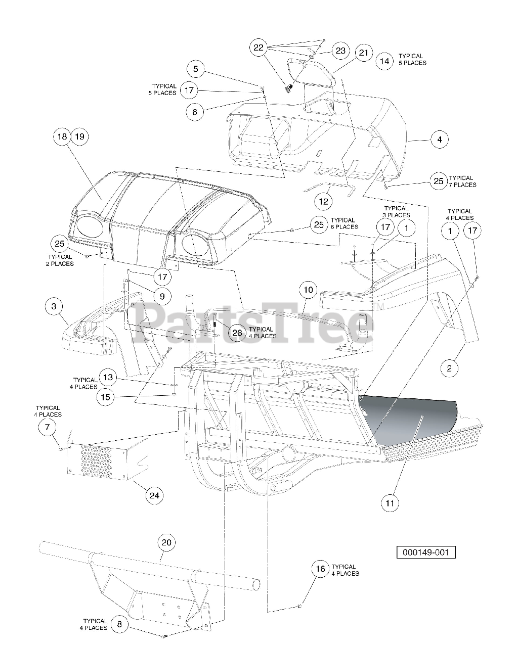 Husqvarna HUV 4420 D Husqvarna 4x4 Utility Vehicle, Diesel (200611