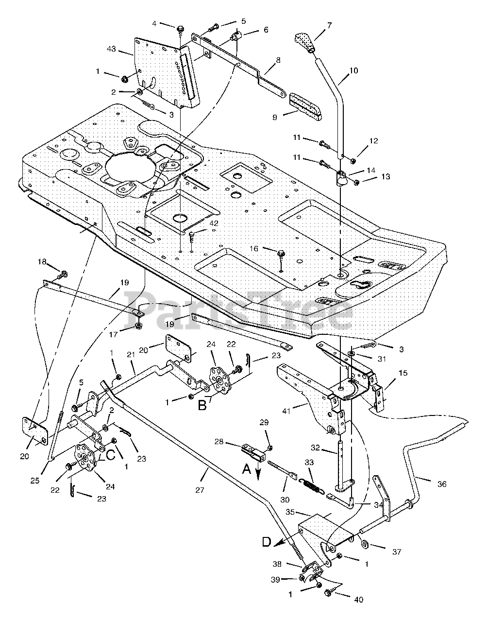 Murray 30540x67C - Murray 30" Rear-Engine Riding Mower (1997) Mower ...
