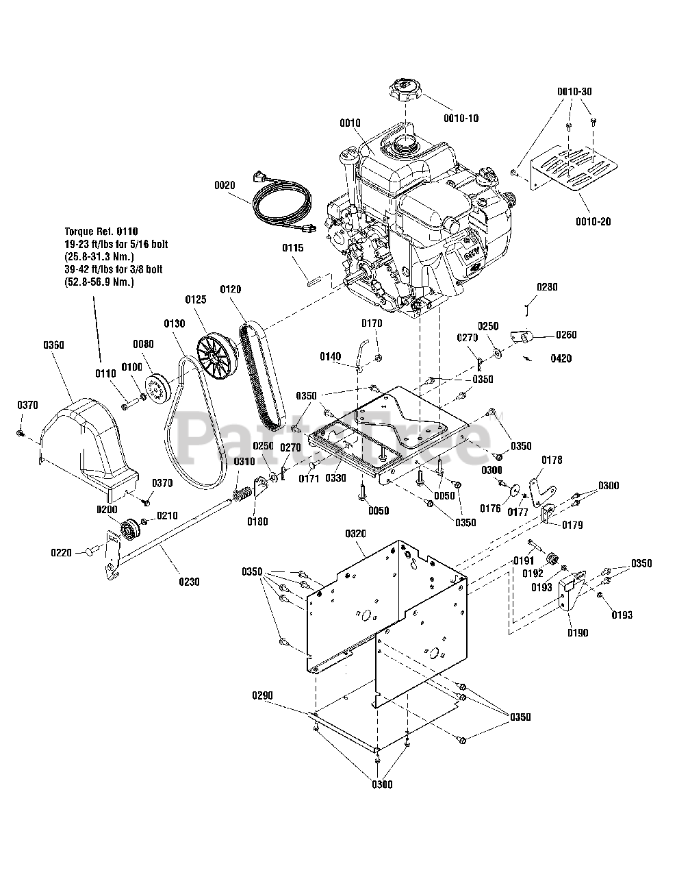 Snapper M 1227E (169617300) Snapper 27" Snow Thrower, 11.5hp Engine