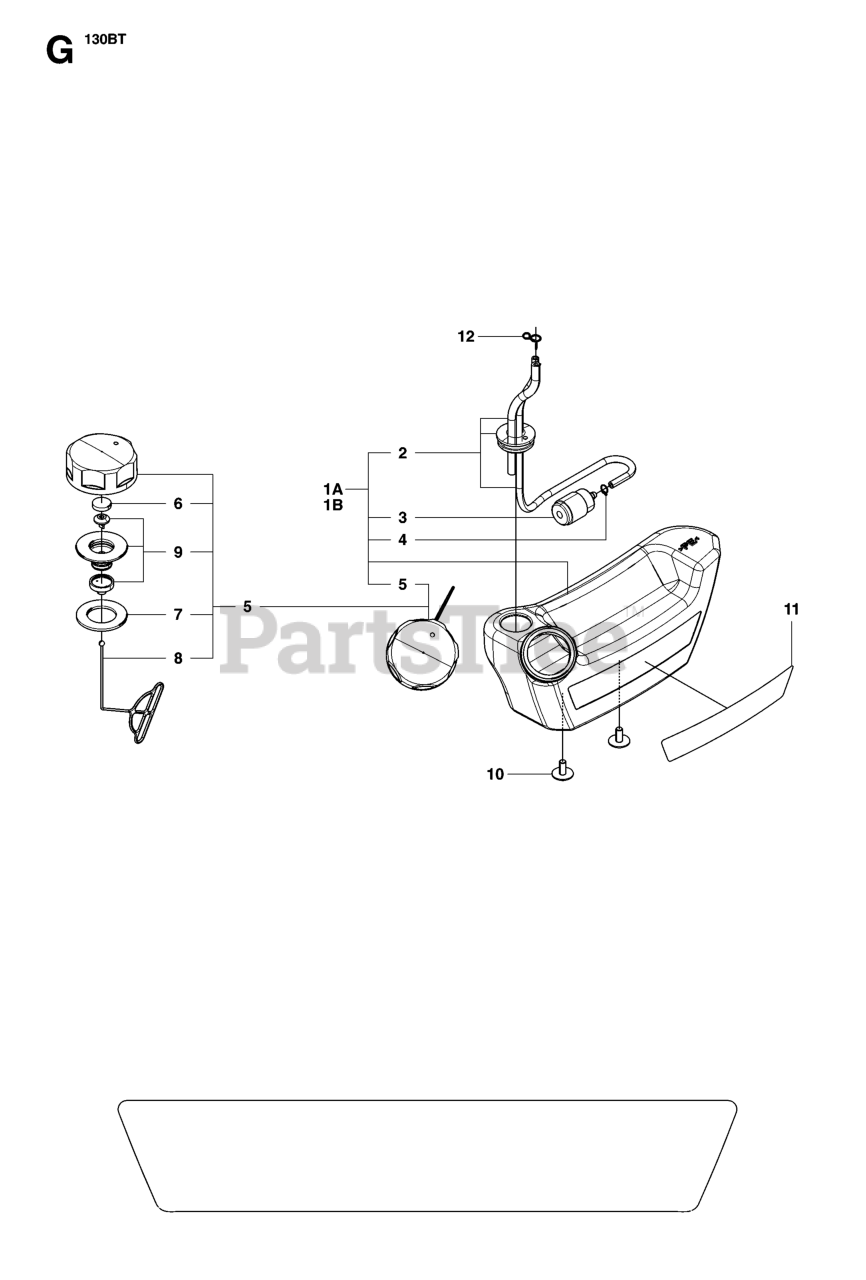 Husqvarna 130 BT (965102204) Husqvarna Backpack Blower (SN