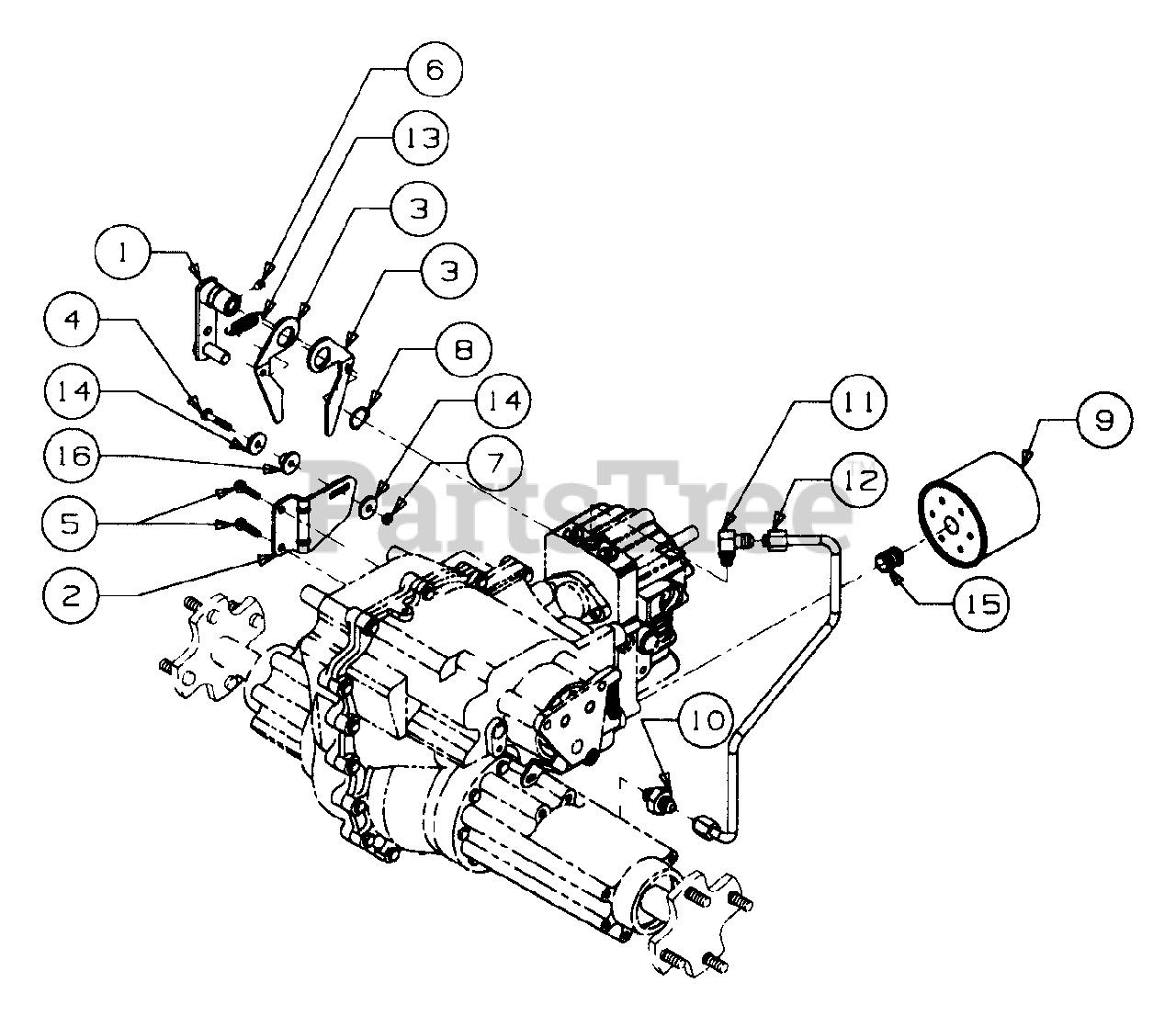 Cub Cadet 2166 (13A214G100) Cub Cadet Garden Tractor Neutral Linkage