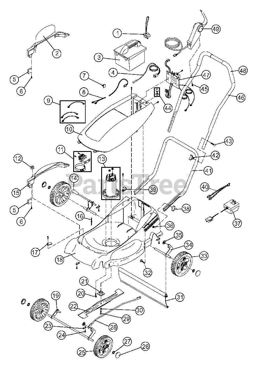 Yard King 18055x89 Yard King 18" WalkBehind Mower (1996) General