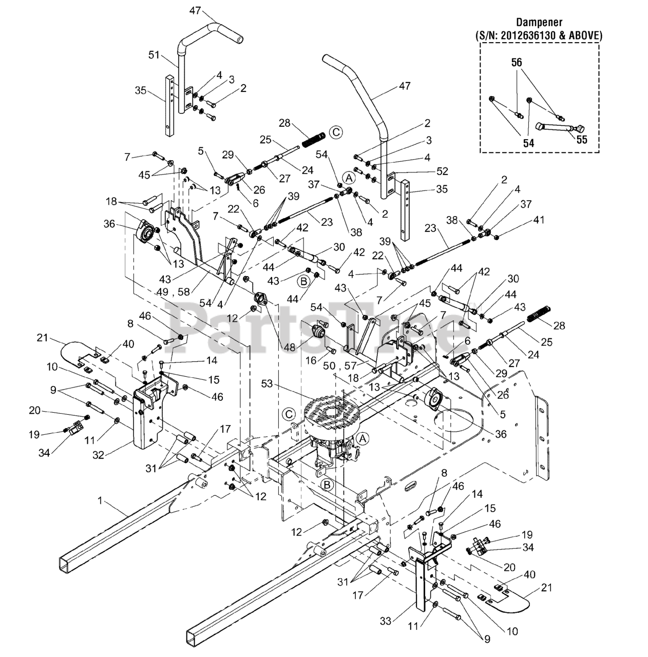 Ferris IS 1500Z (5900605) Ferris IS1500Z Series 44" ZeroTurn Mower