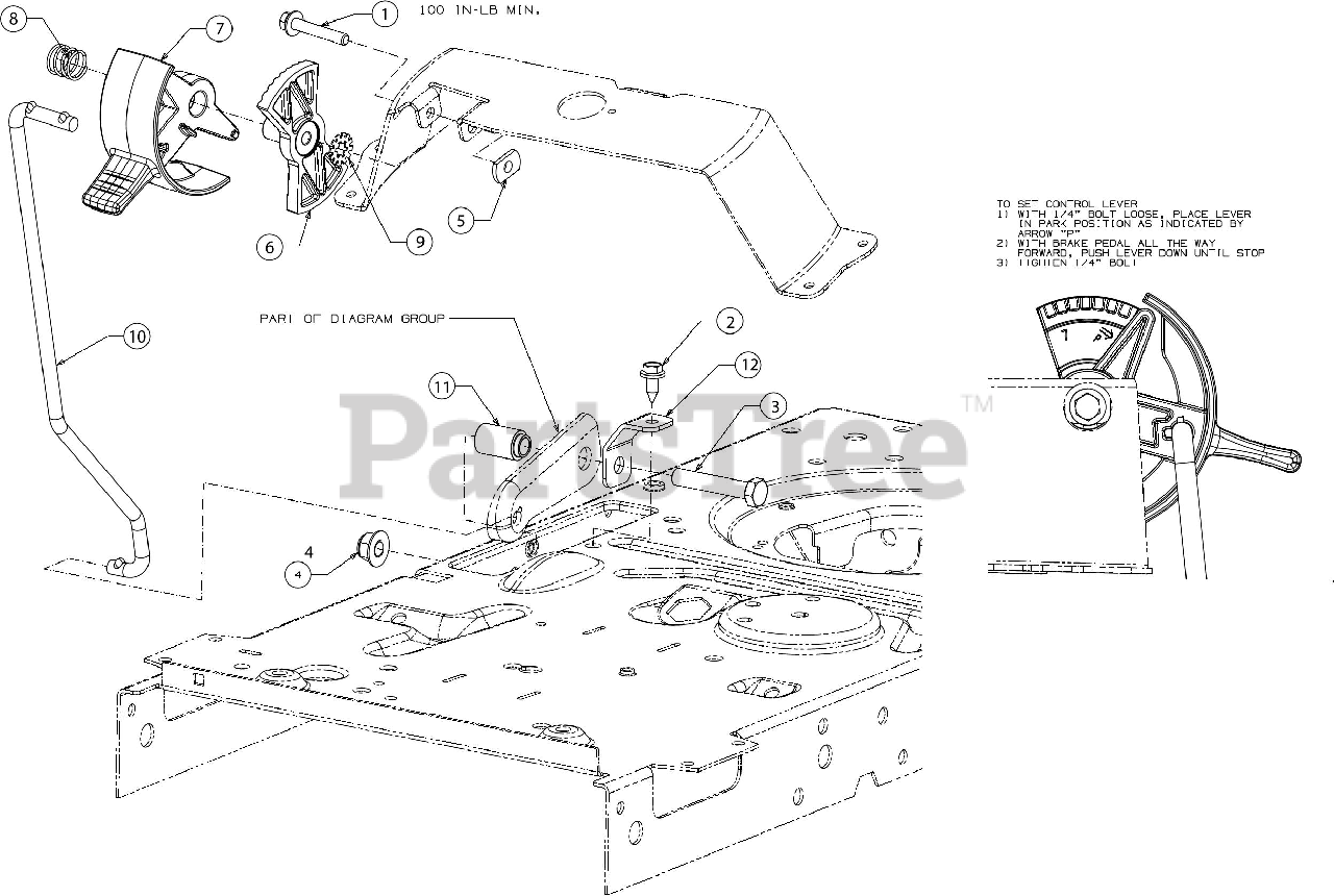 Craftsman T110 Lawn Tractor Parts