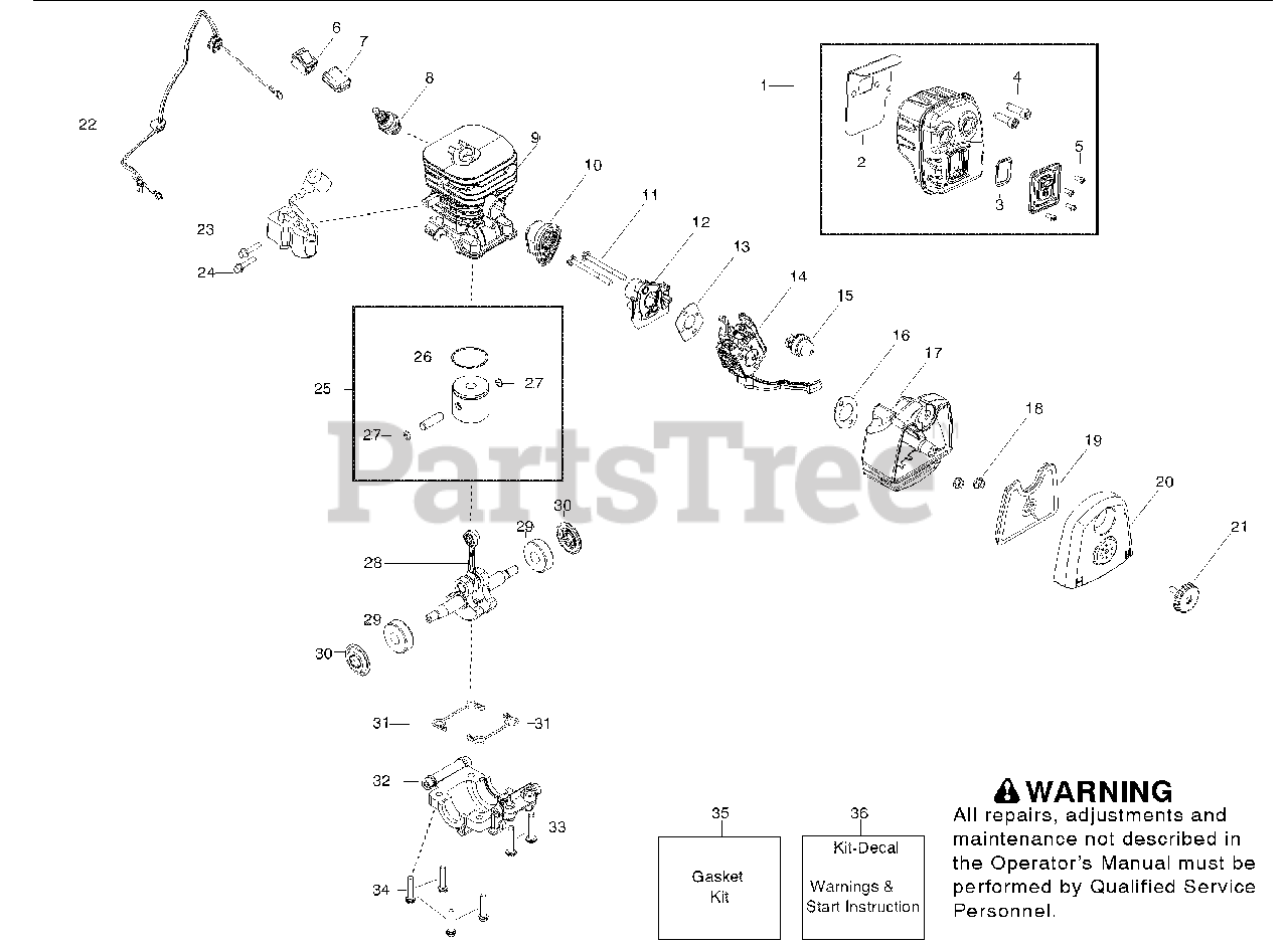 Husqvarna 125 BX - Husqvarna Handheld Blower (2008-06) Repair Parts (B ...