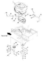 915084 ZT 2350 Gravely 50 Zero Turn Mower 23hp Kohler SN 000101 000999 Parts Lookup with Diagrams PartsTree