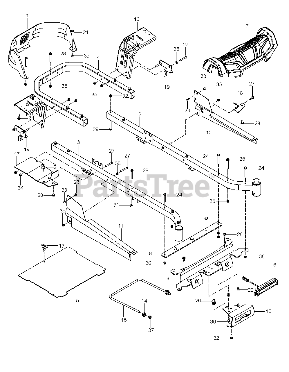 Husqvarna Z 254 (967324301-00) - Husqvarna 54