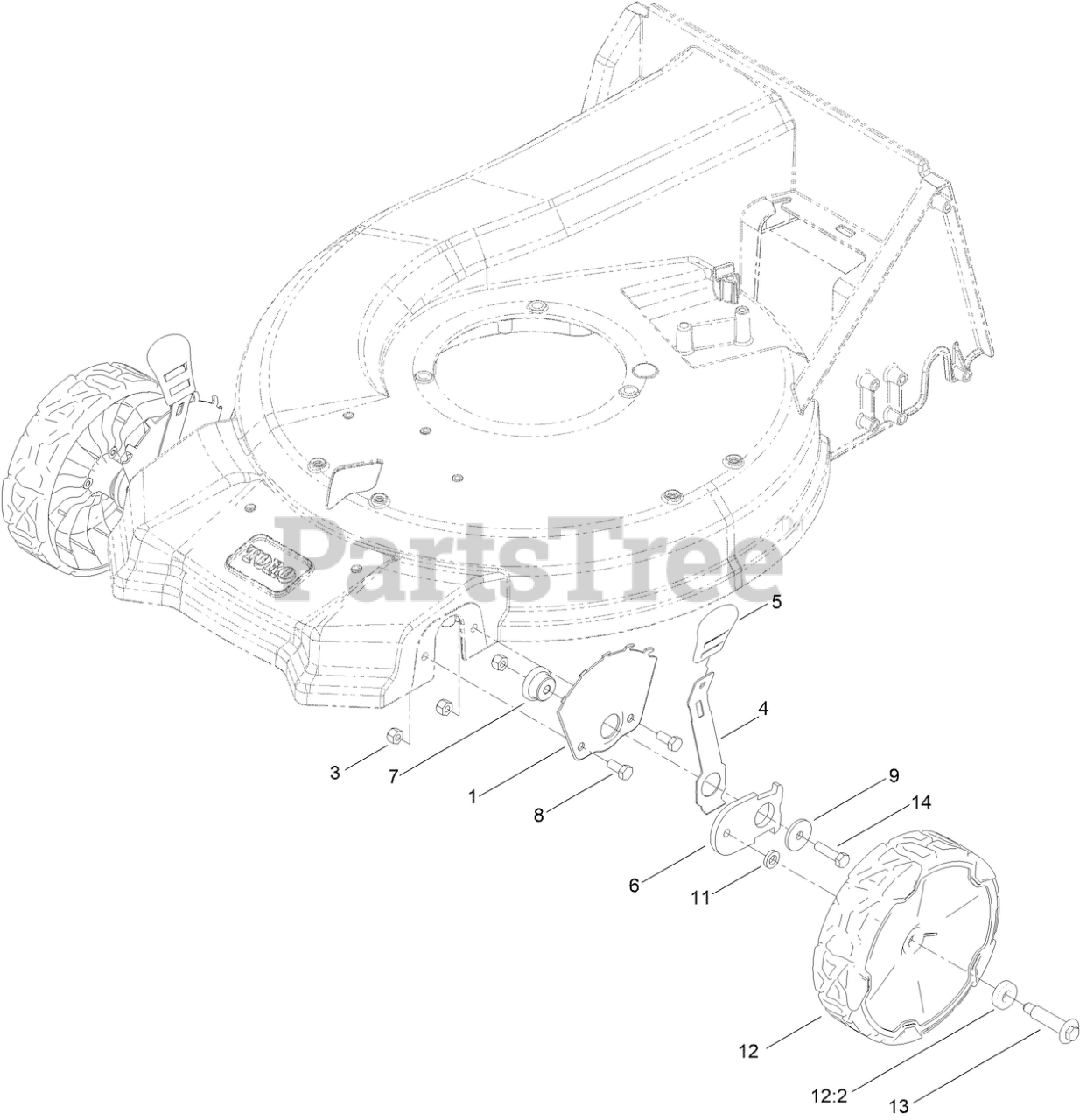 Toro 21565 Toro 21" Super Recycler WalkBehind Mower (SN 400000000