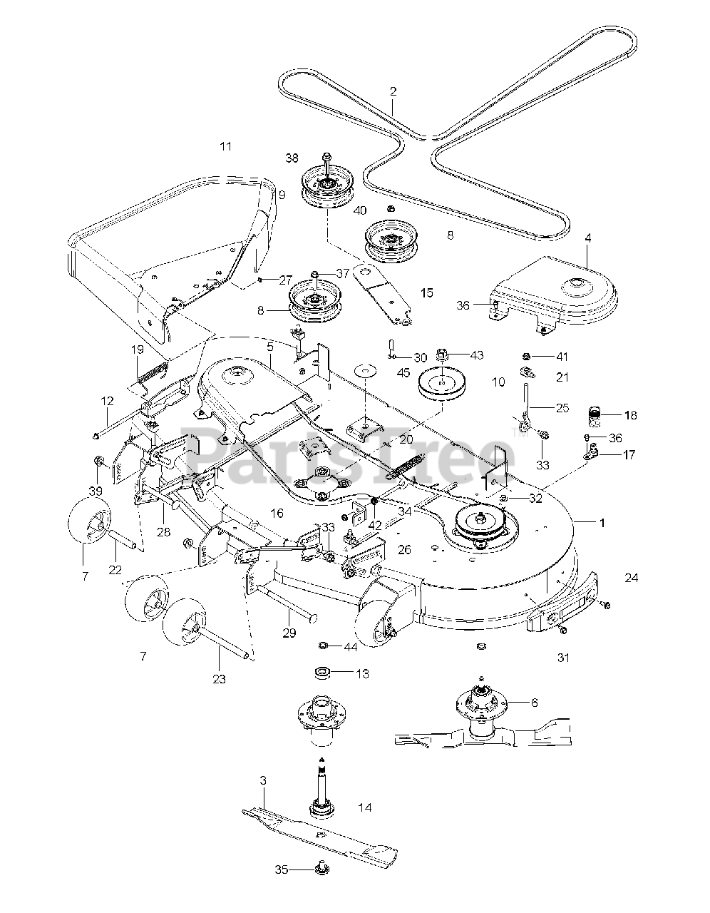 Husqvarna Zero Turn Mower Parts Diagram | Images and Photos finder