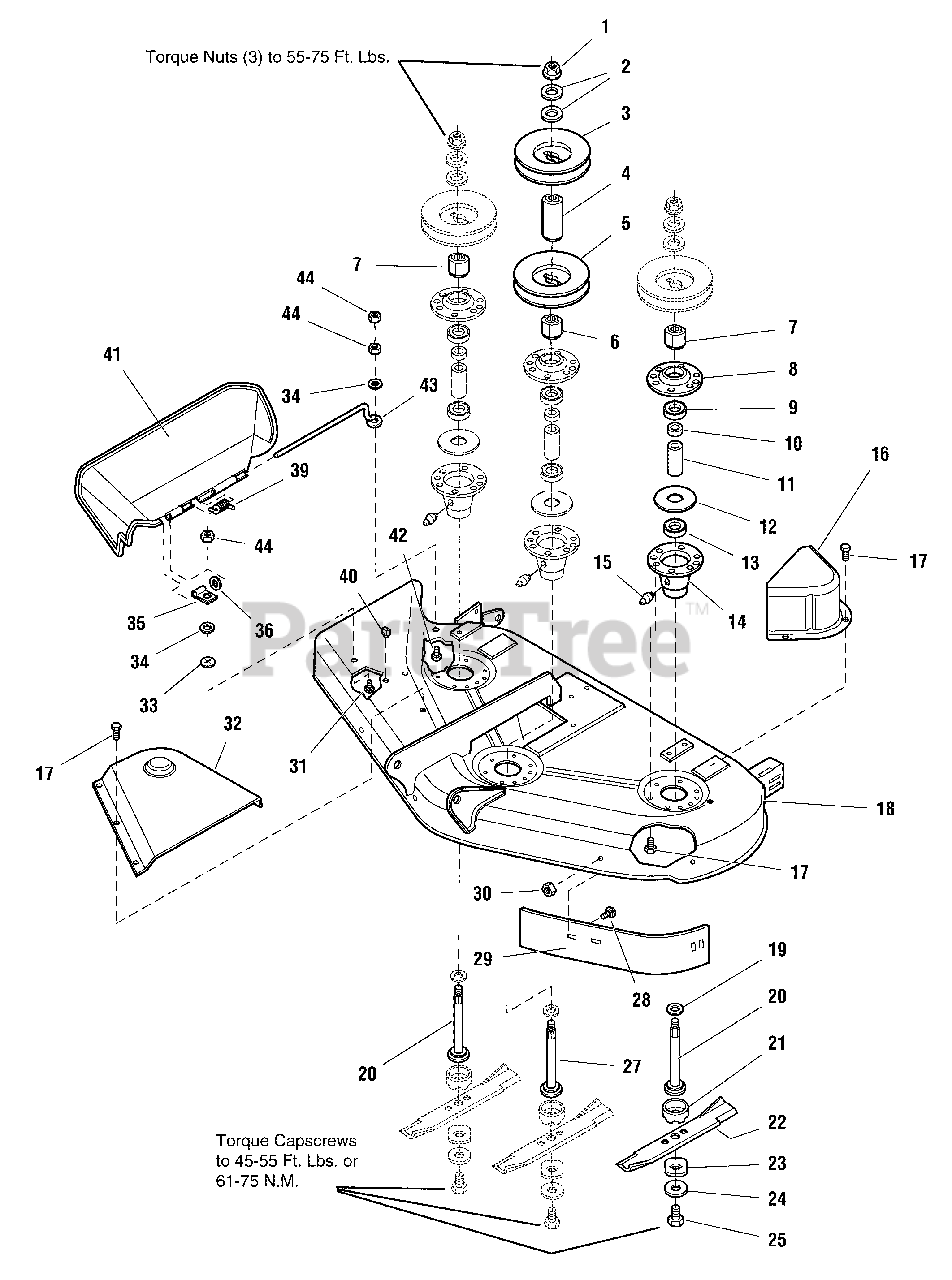 Simplicity ZT 1644 E (2690431) - Simplicity 44" Zero-Turn Mower, 16HP
