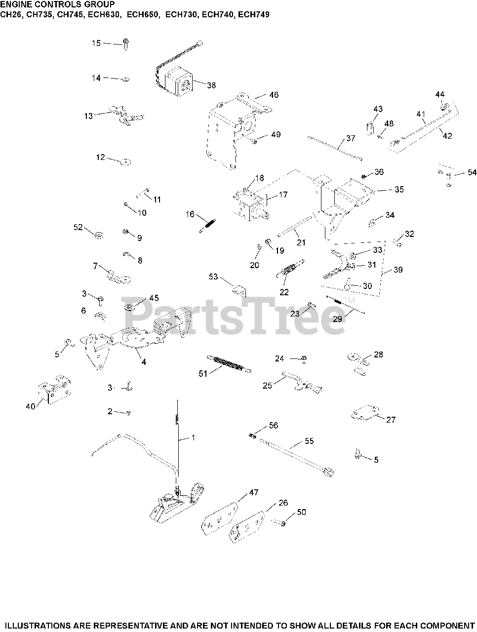 Kohler ECH7493109 Kohler Command PRO EFI Engine, Made for Medart
