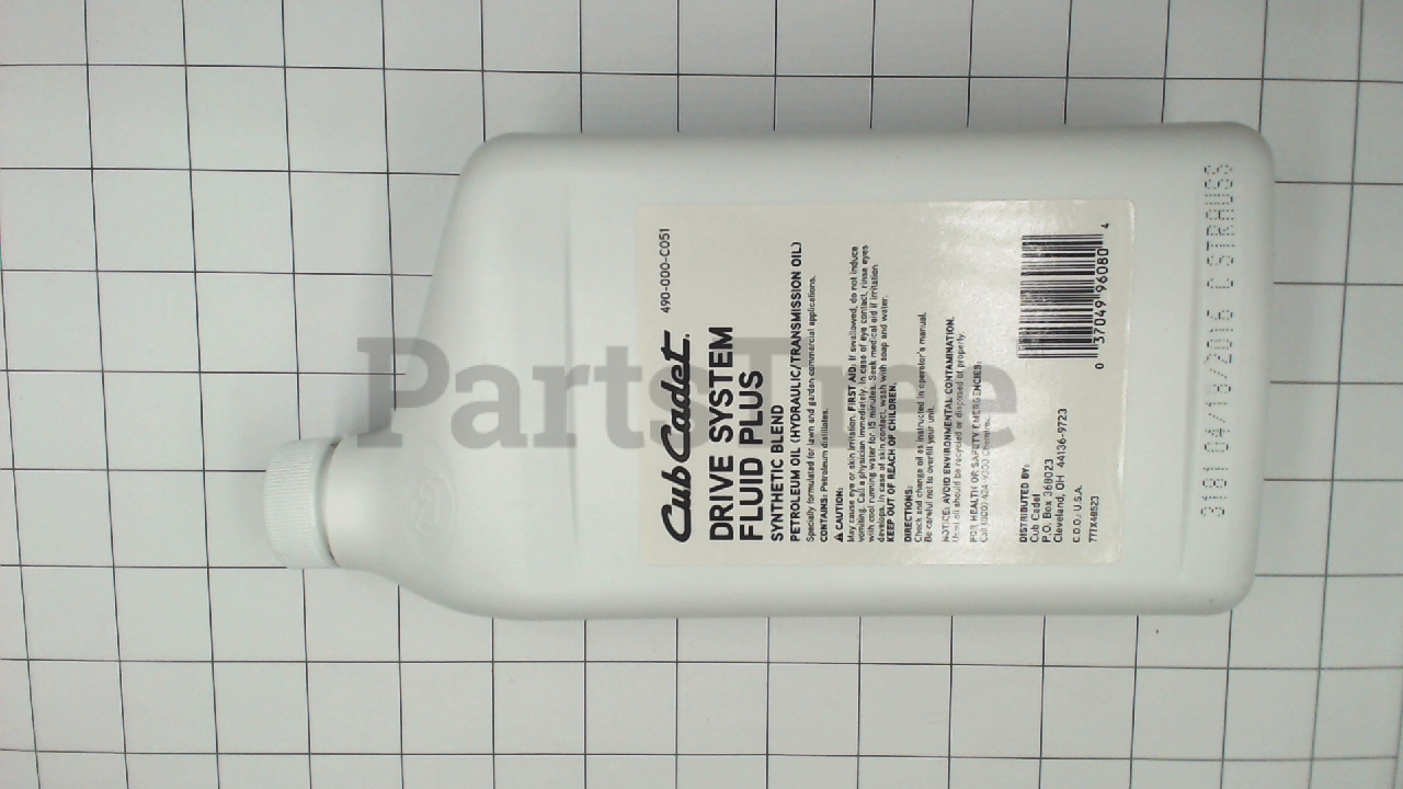 CUB 490-000-C051 - FLUID DRIVE SYSTEM (Slide 1 of 1)