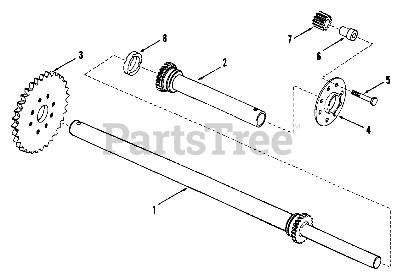 Snapper LT 16001 (89050) Snapper Lawn Tractor, 16hp Rear Axle