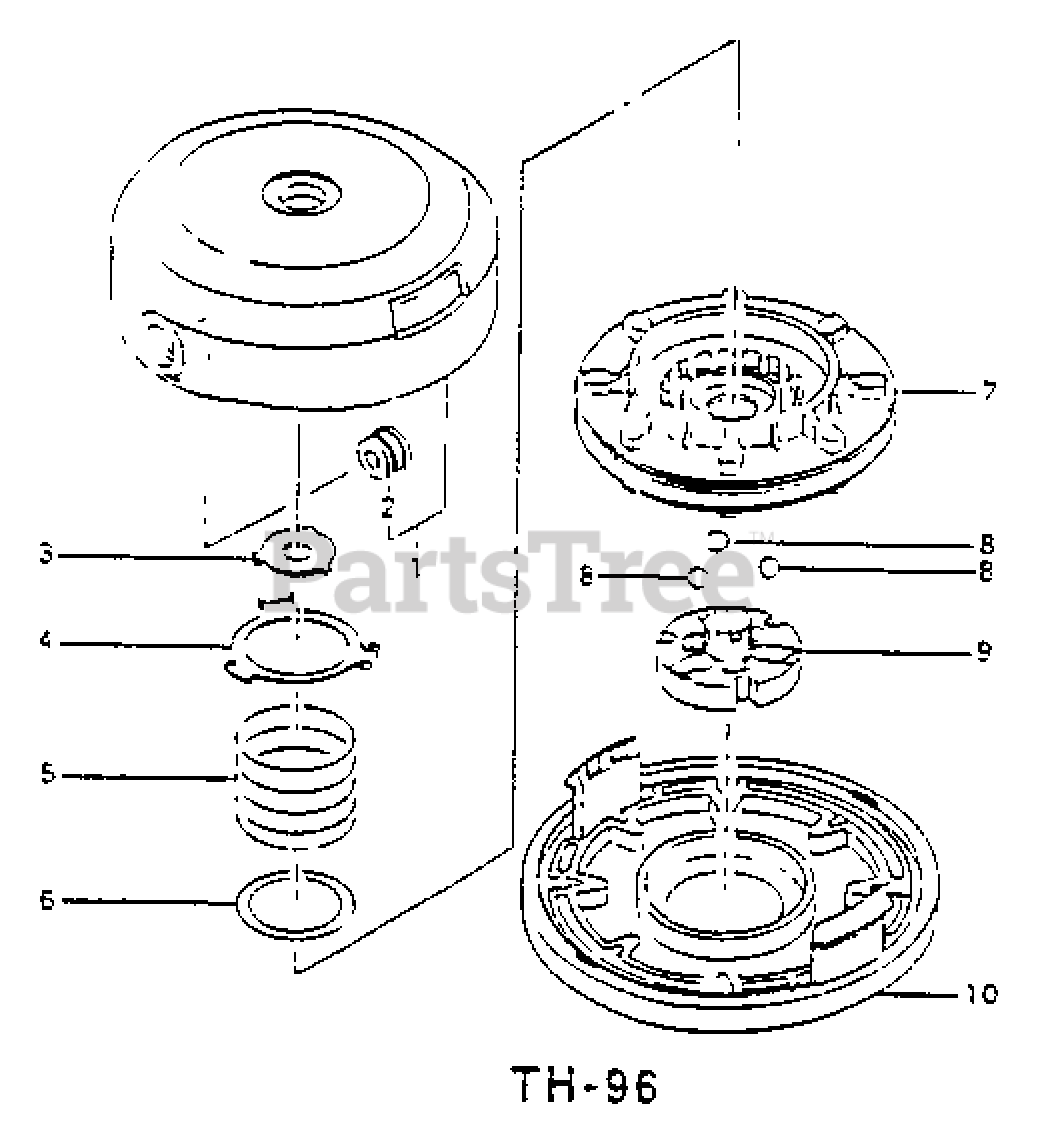 tanaka brush cutter parts