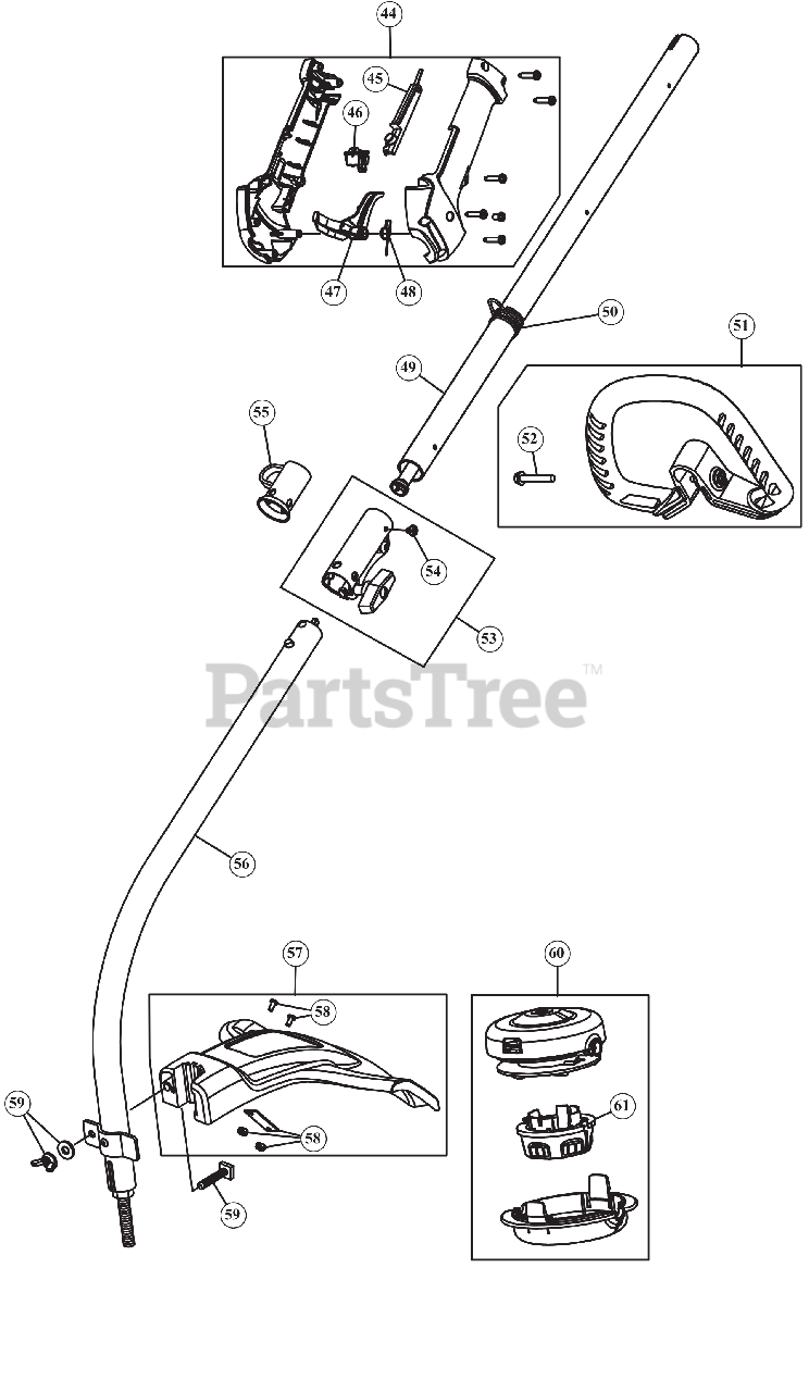 Cub Cadet CS 470 (41ADA5CC812) Cub Cadet String Trimmer General