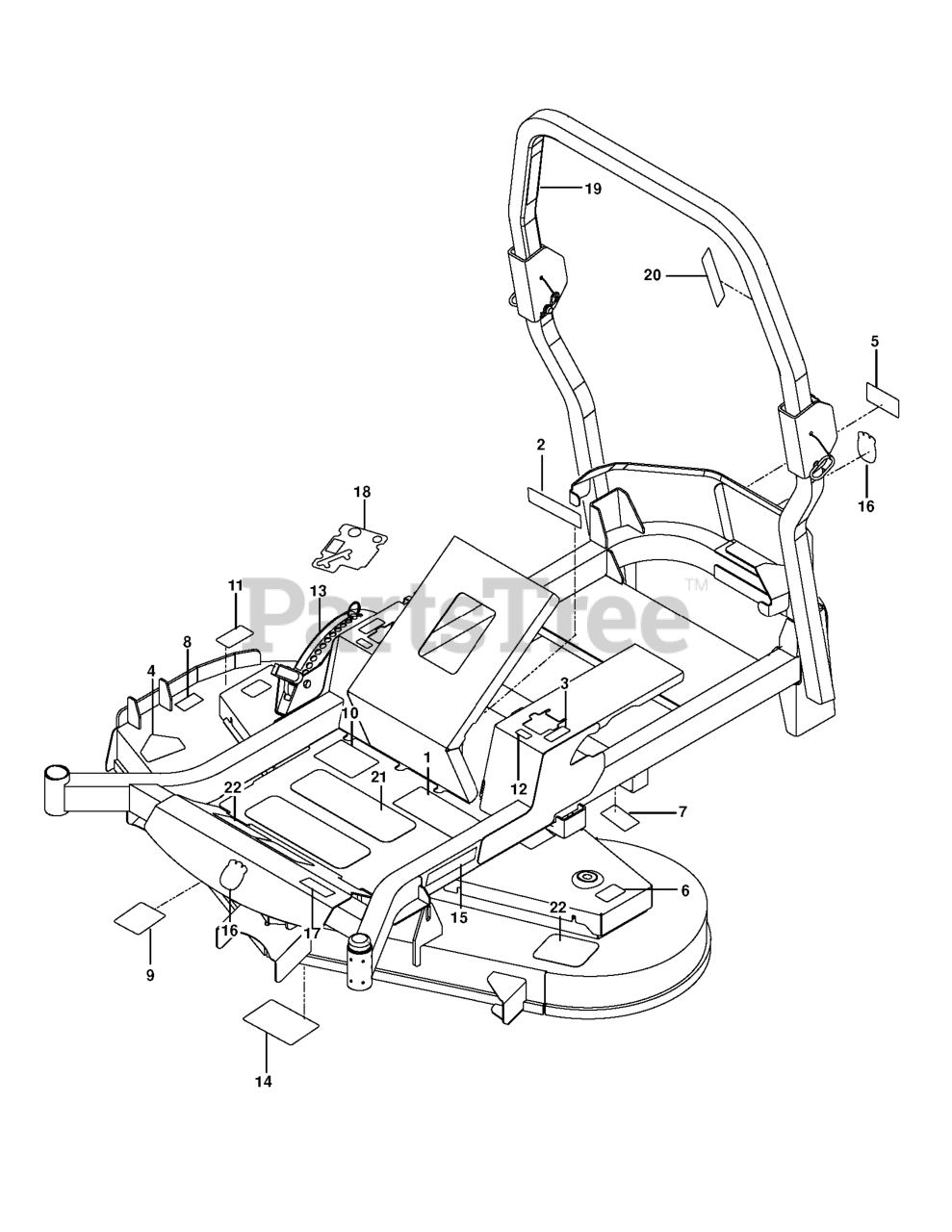 Lomens 522811301 Lawn Mower Deck Belt Fit For Husqvarna MZT 52, MZ 52,FD 52M And MZT 52 BF Series Zero-Turns 5/8" X 148 1/2