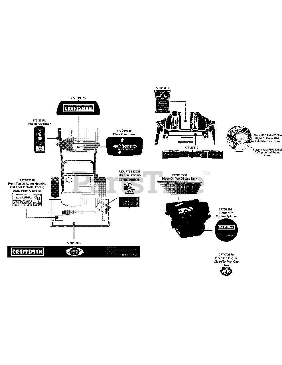Craftsman 247.886940 (31AS58TF799) Craftsman Snow Thrower (2014