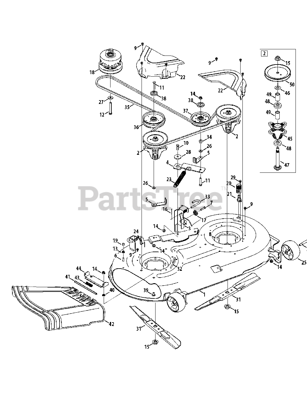 Craftsman 247.204110 (17AKCACS099) - Craftsman Z6000 Zero-Turn Mower ...