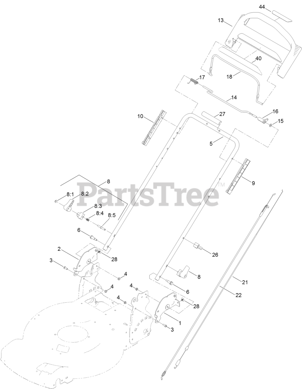 Toro 20363 - Toro Flex-Force Power System 60V MAX 22" Recycler Walk