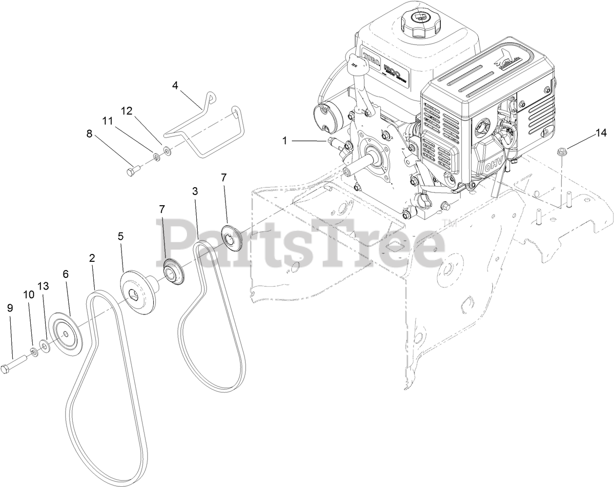 Toro 37797 (826 OXE) - Toro Power Max Snow Thrower (SN: 400000000