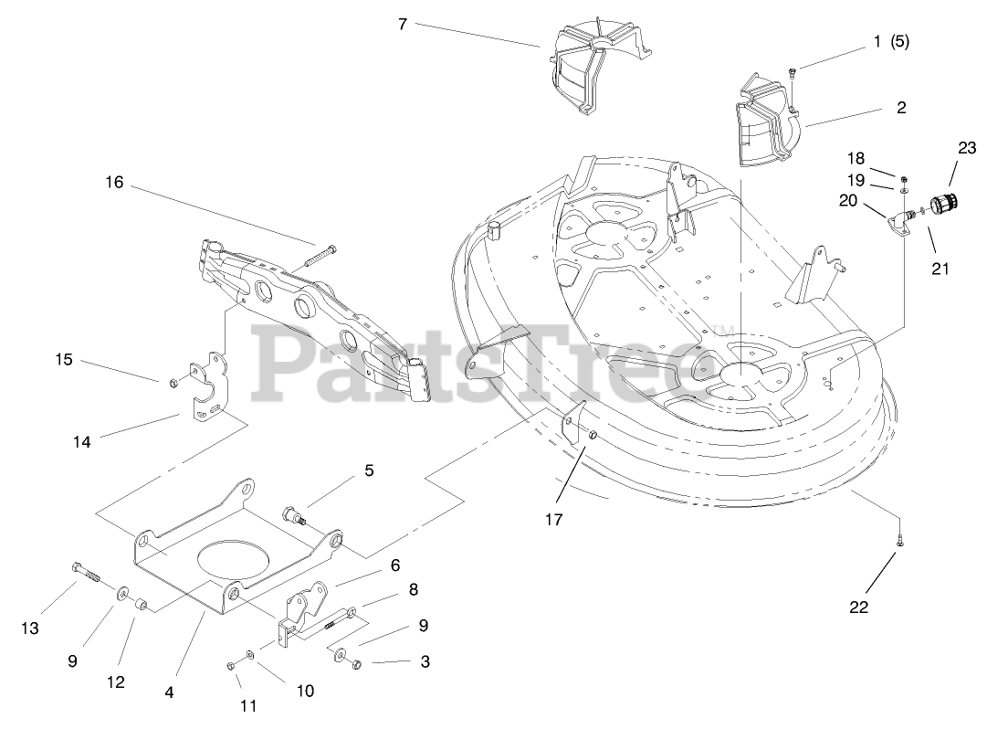 Toro 71185 (13-38 XL) - Toro Lawn Tractor (SN: 079000001 - 079999999