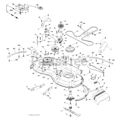 PP 20VA46 960460079 00 Poulan Pro Lawn Tractor 2015 09 Parts