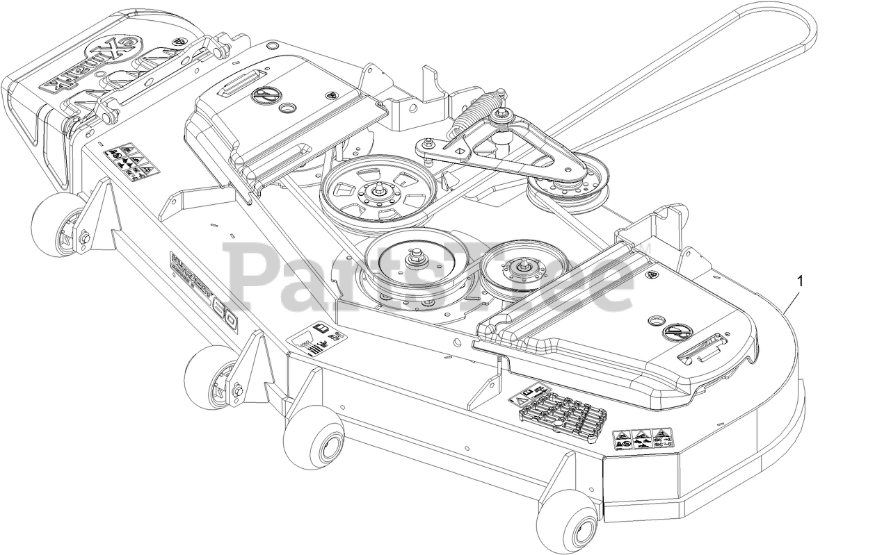 Exmark LZX980EKC606W0 Exmark 60