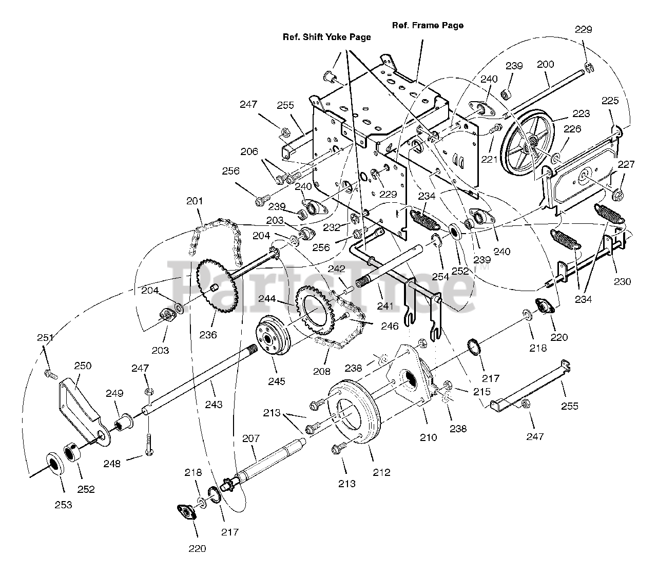 Craftsman C950524640 Craftsman 21" Snow Thrower, Canada (2004