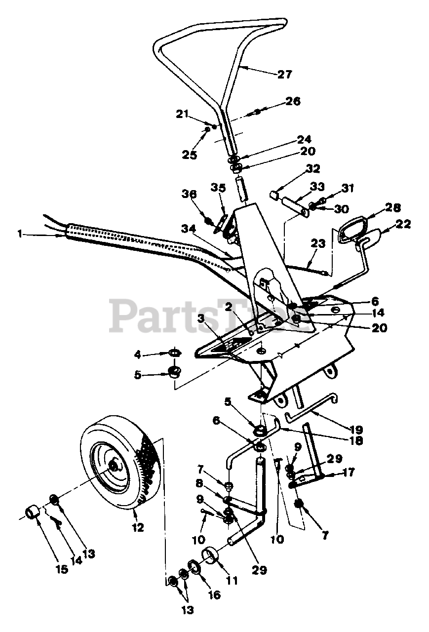 Snapper front wheels sales