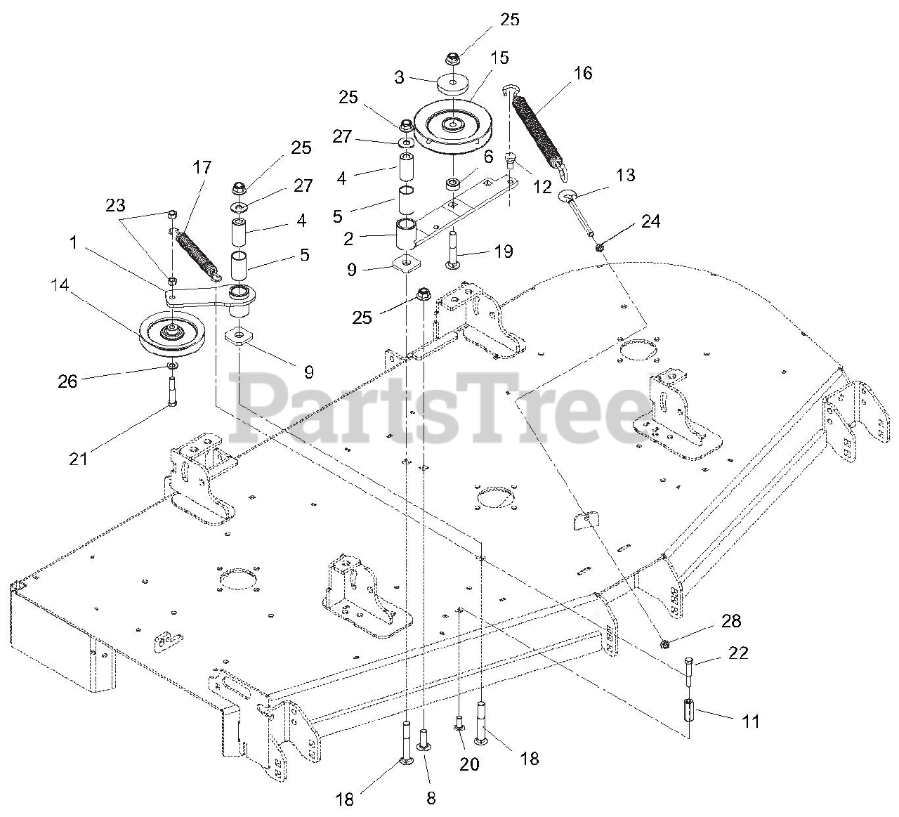 Gravely 992233 (Pro-Turn 460) - Gravely Pro-Turn 60