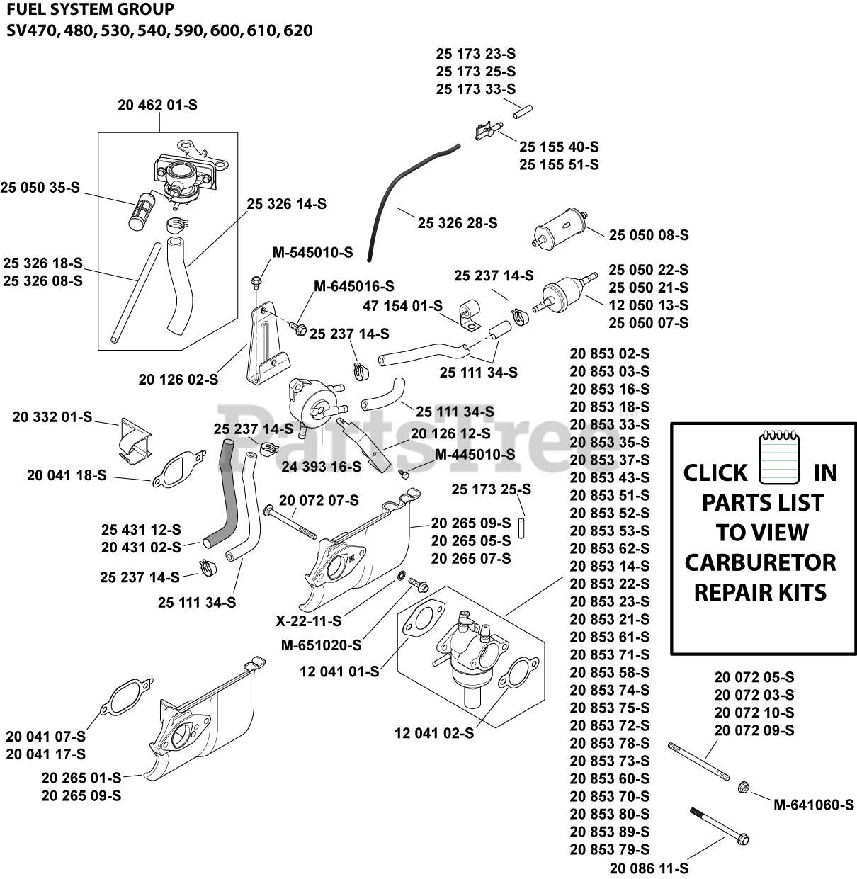 Kohler SV6103213 Kohler Courage Single Engine, Made for Husqvarna