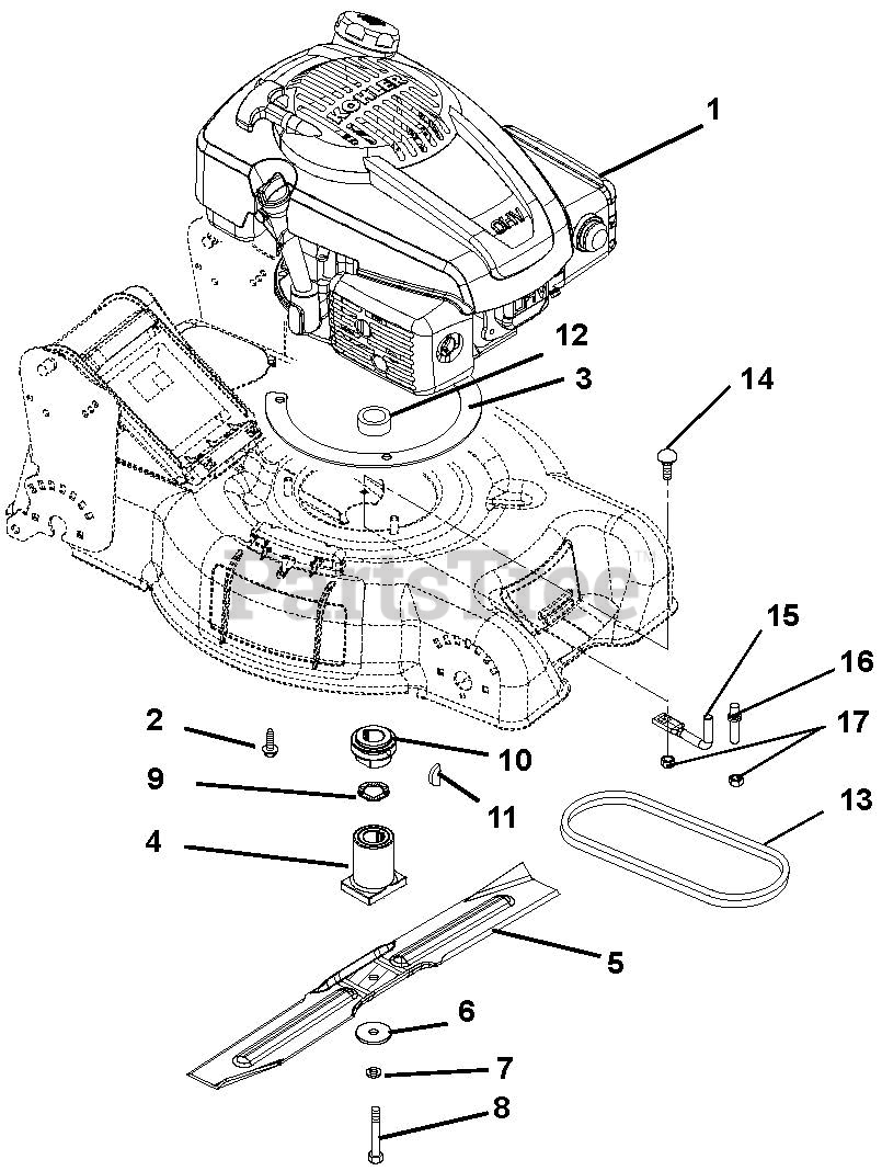 Ariens 911151 Brp 21 Ariens 21 Push Walk Behind Mower Kohler