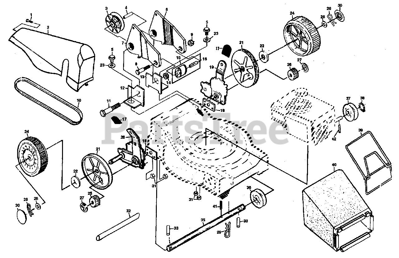 Wiring Diagram Info: 33 Poulan Pro Drive Belt Diagram