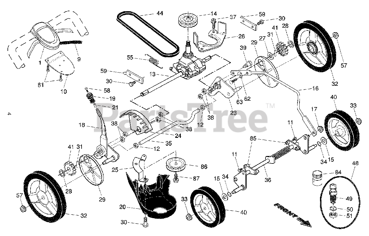 Husqvarna HD 800 HW (96143008803) Husqvarna WalkBehind Mower (2014