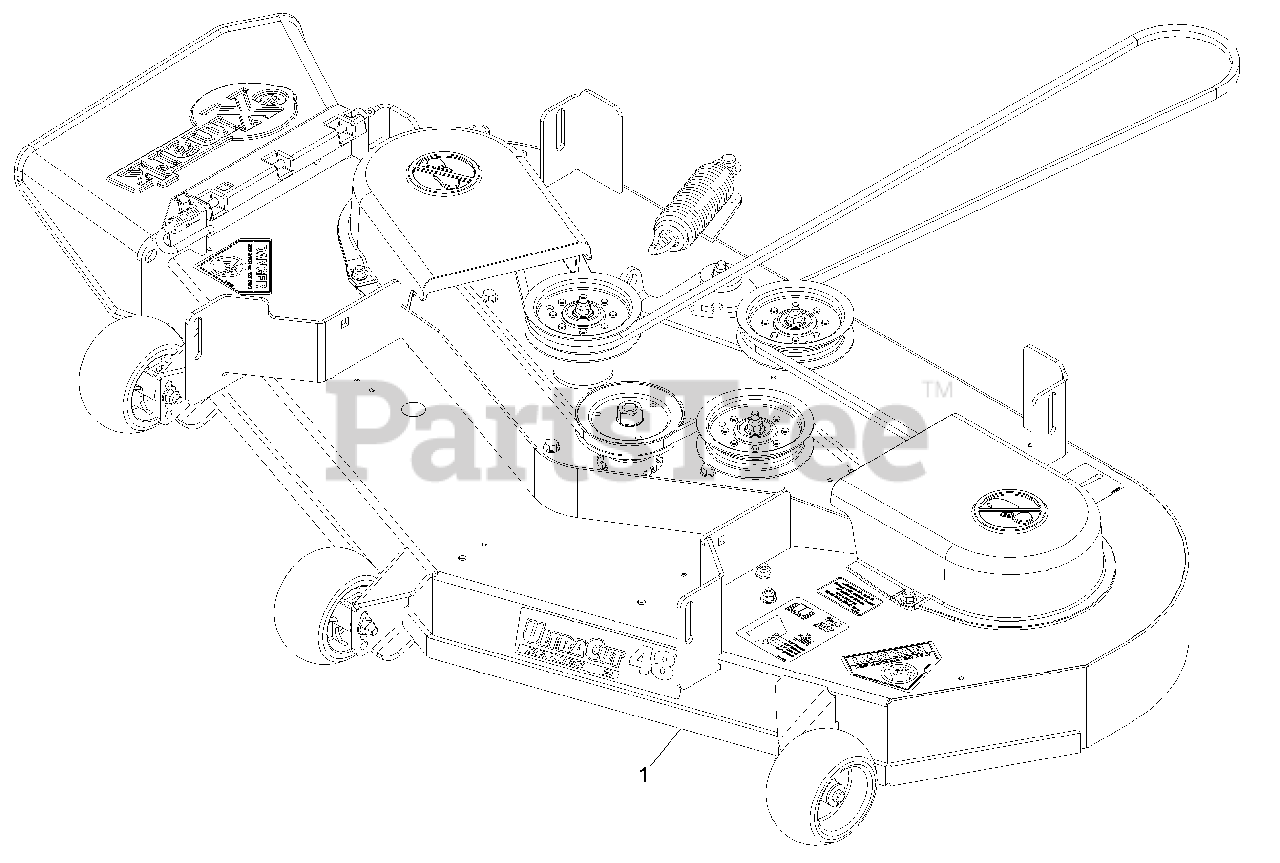 Exmark PNE22KA482 Exmark 48" Pioneer ESeries ZeroTurn Mower, 22hp
