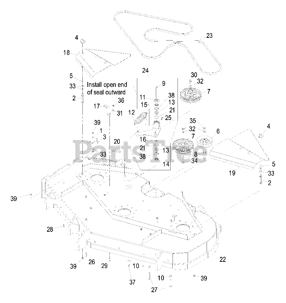Exmark LZ27KC605 Exmark 60" Lazer Z ZeroTurn Mower, 27HP Kohler (SN