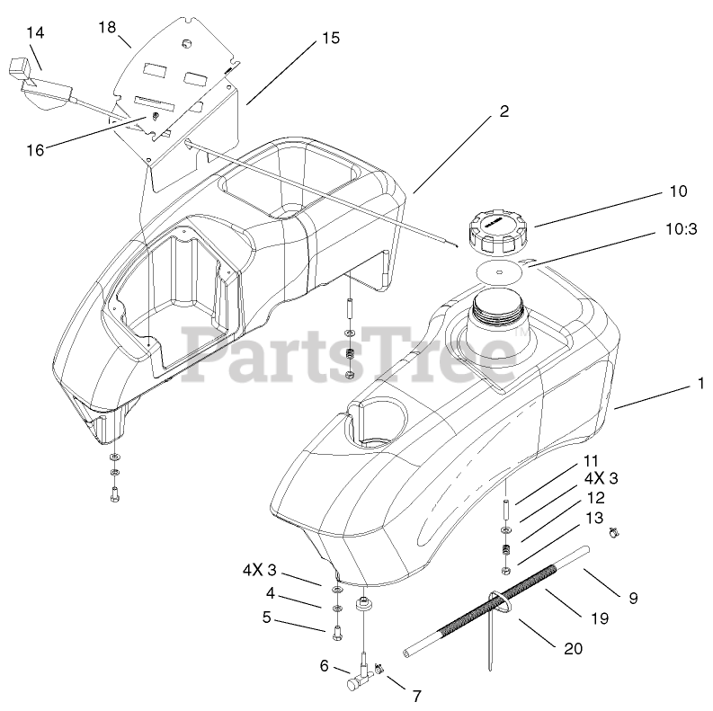 Toro 74701 Parts