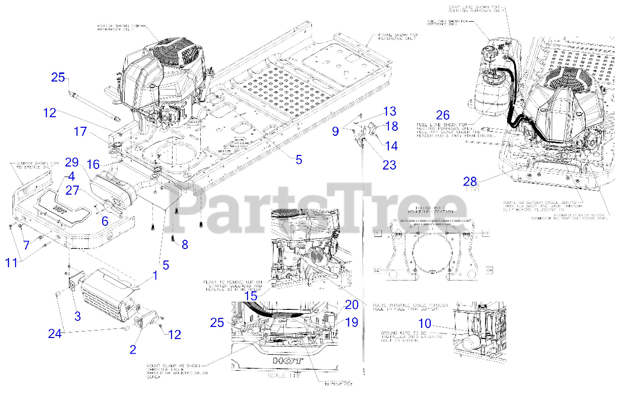 Cub cadet rzt cheap 50 kawasaki engine