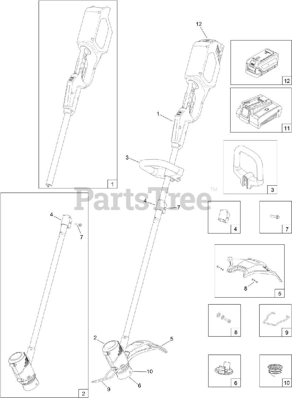 Toro 51488 Toro 13" String Trimmer, Cordless (SN 314000001