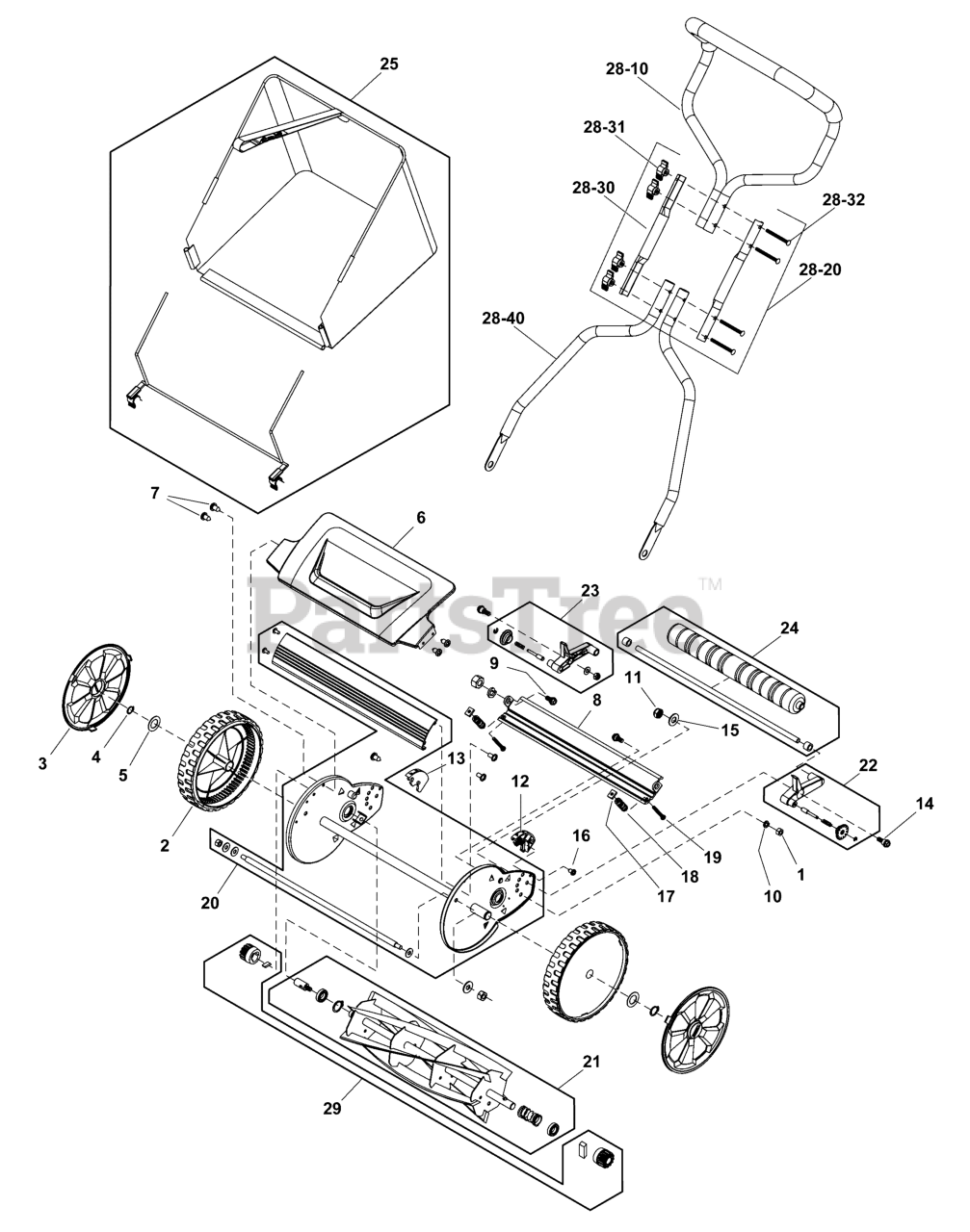 Murray 269159200 Murray 16"/40cm WalkBehind Reel Mower (2020) Reel
