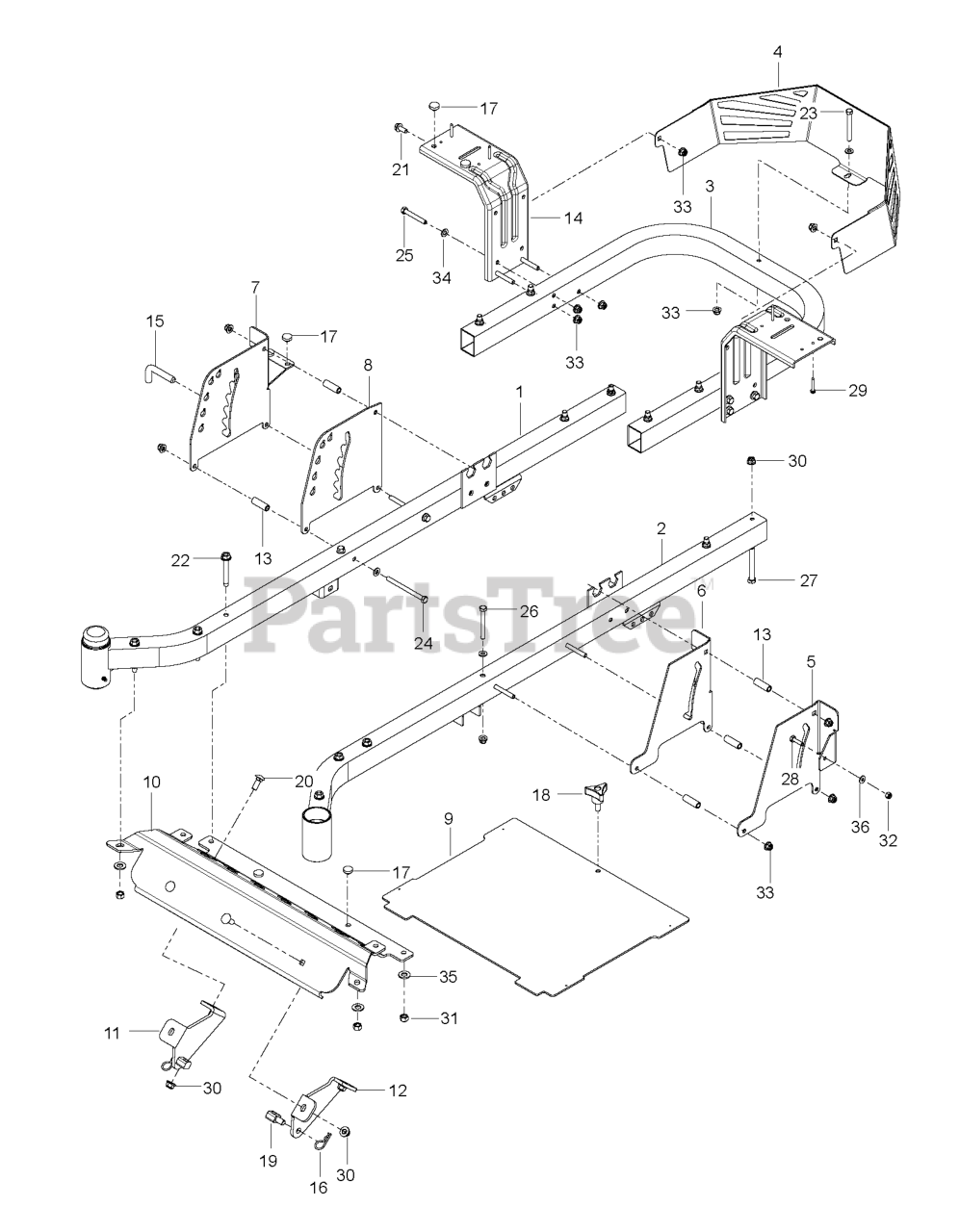RedMax RZT 42 (96767190100) RedMax 42" ZeroTurn Riding Mower (2017