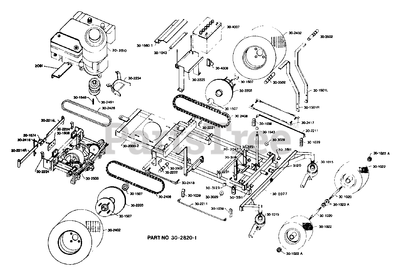 Courroie pour moteur à tondeuse DIXON (ZTR) 6111