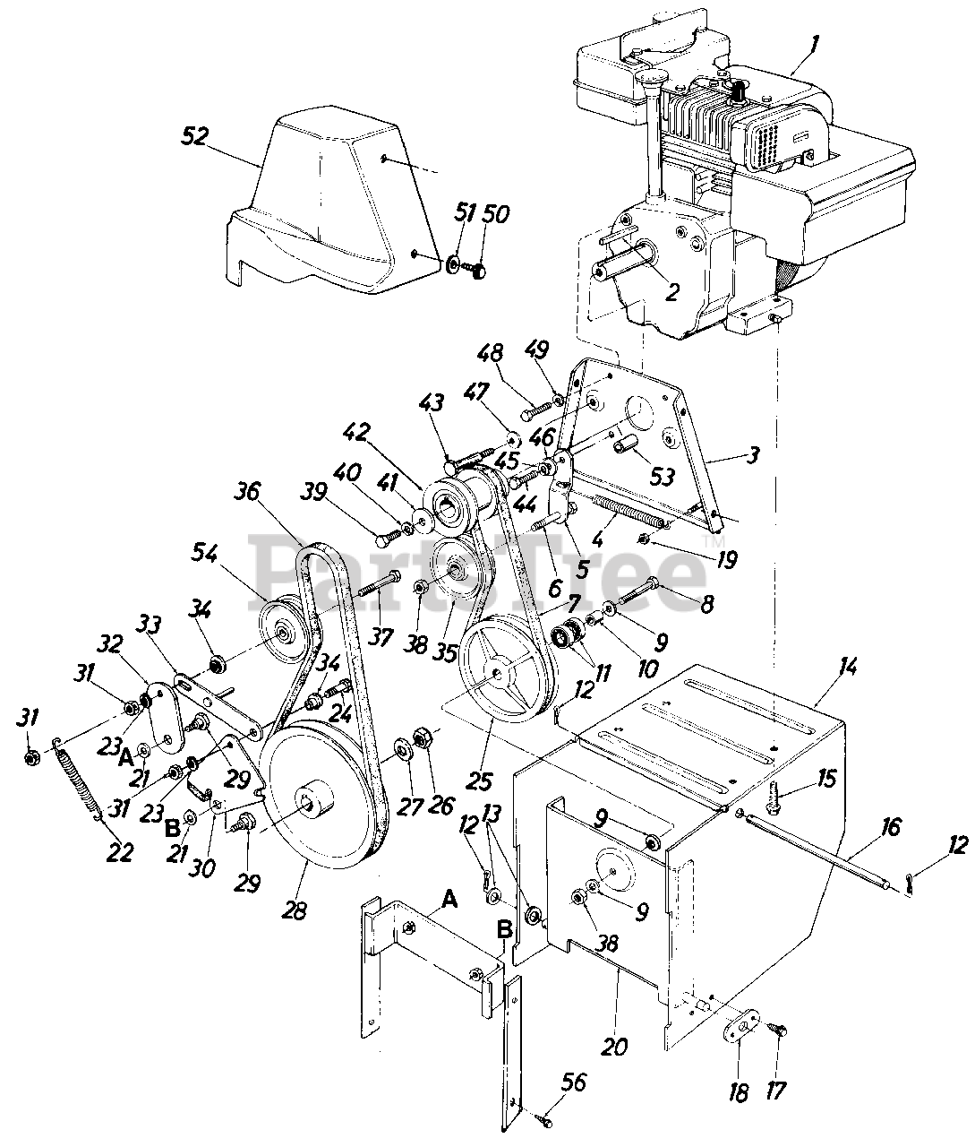 MTD 317-586-000 - MTD Snow Thrower (1987) Snow Throwers Parts Lookup