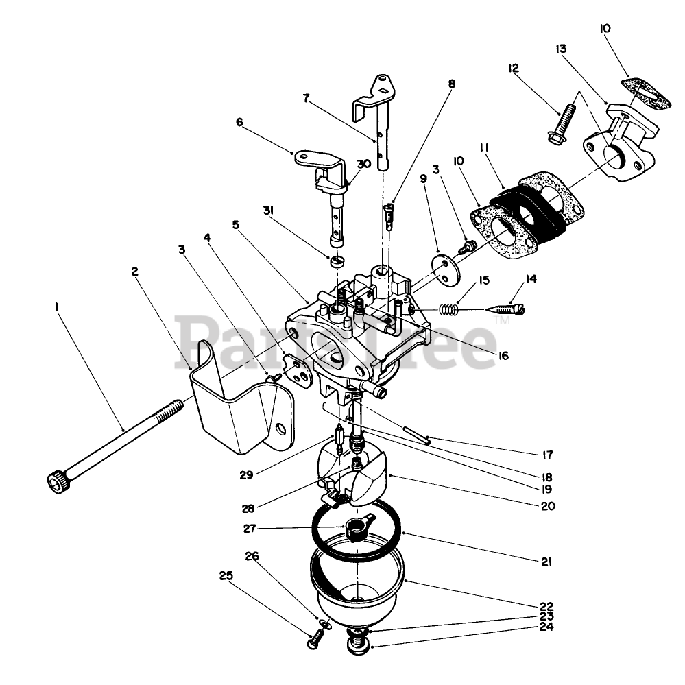 Toro 38180 (CCR 2000) - Toro Snow Thrower (SN: 000008195 - 000999999