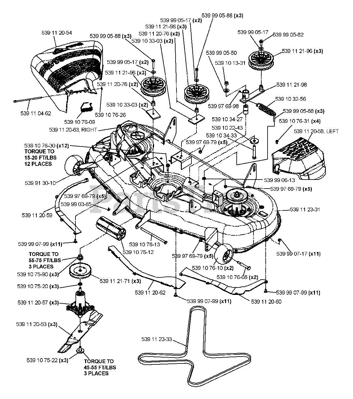 Husqvarna Zero Turn Parts Diagram