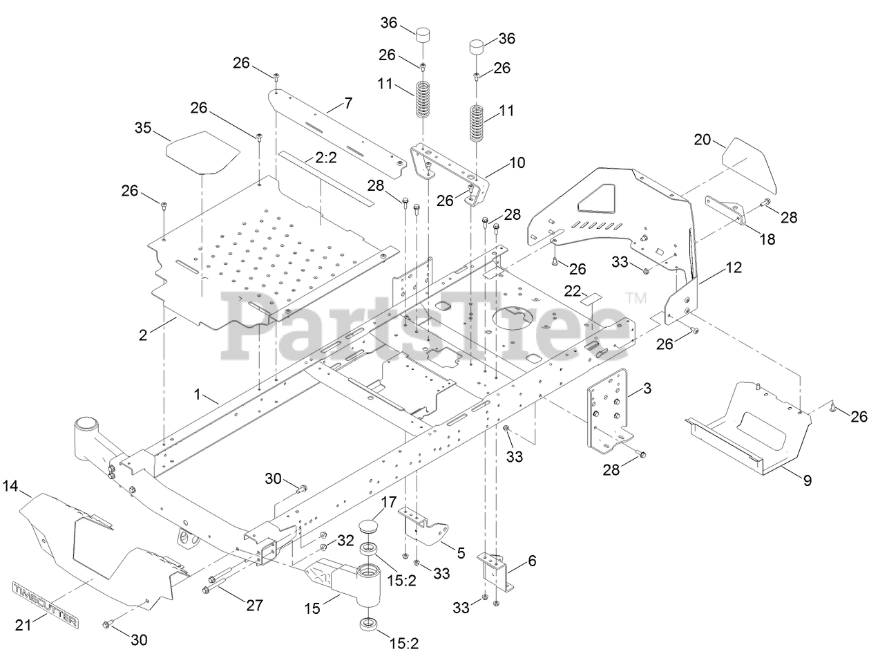 Toro 75760 W (6000) Toro 60" TimeCutter ZeroTurn Mower (SN