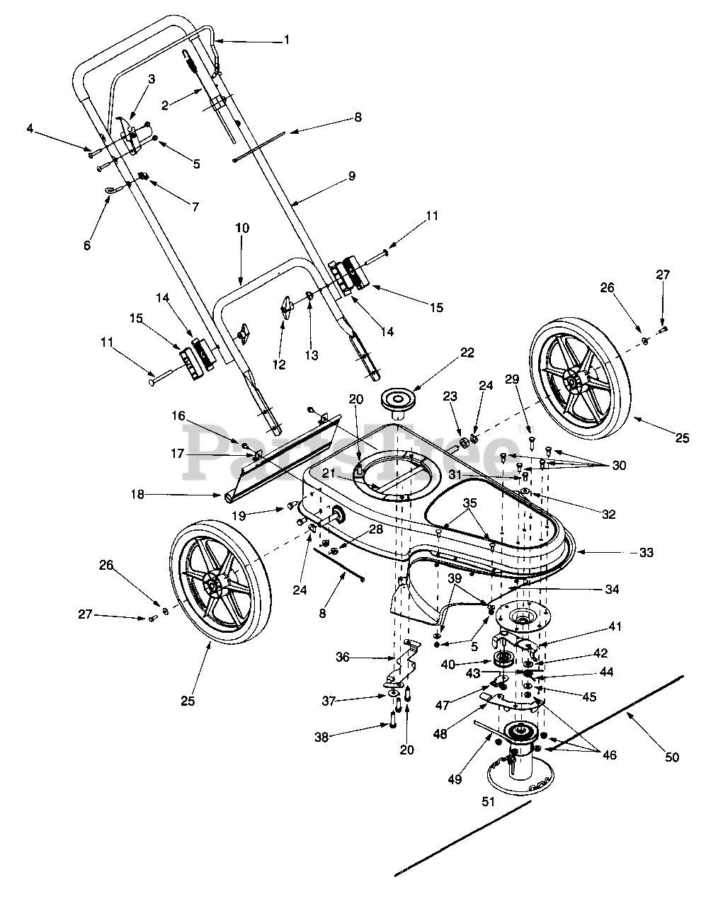 Parts For Craftsman Walk Behind Weed Trimmer