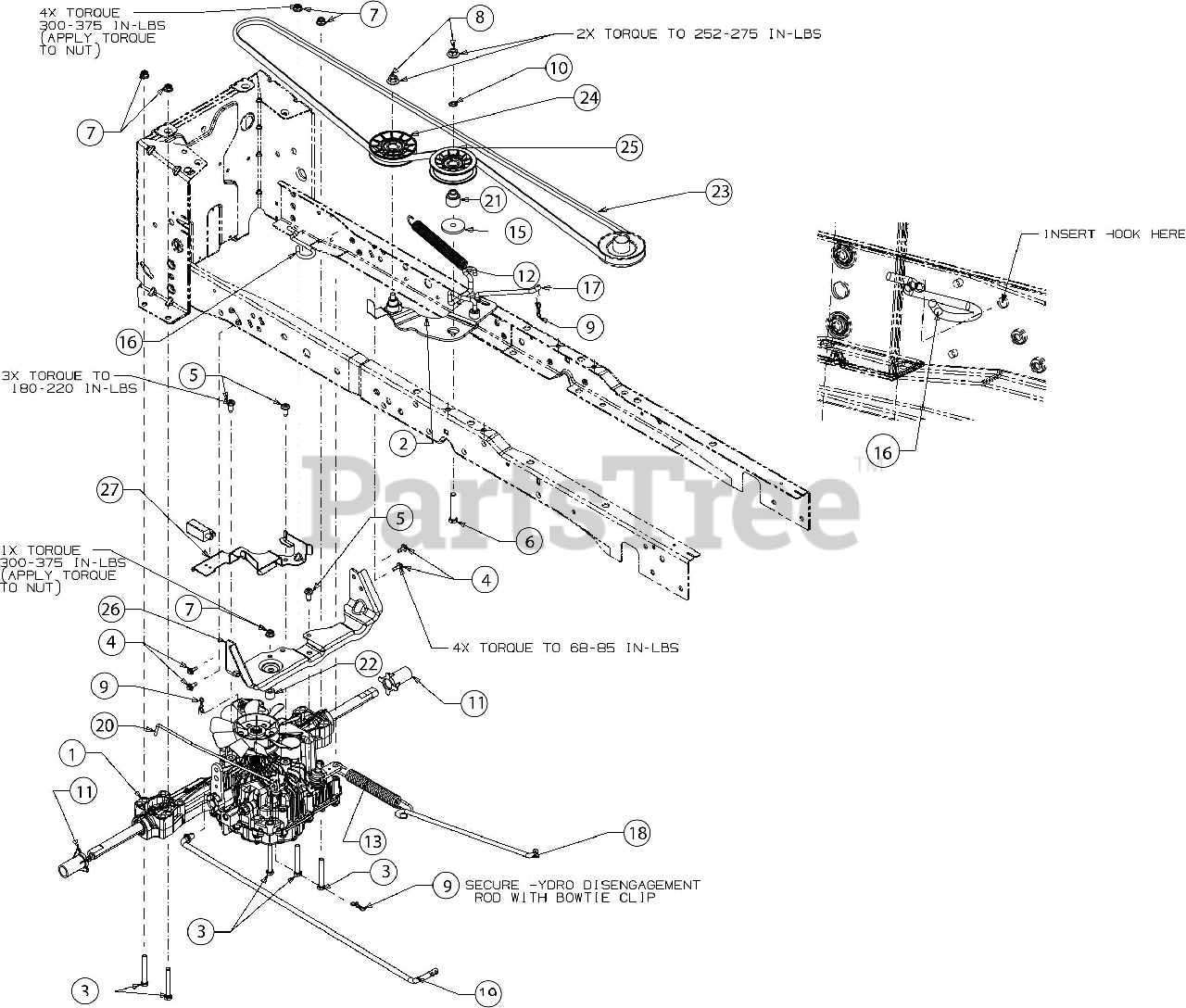 Cub Cadet Xt1-lt 42  13wva1cs009