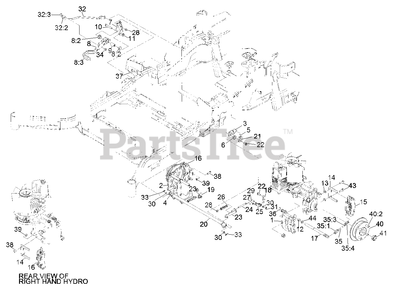Exmark LZE742GKC524A2 Exmark 52" Lazer Z ESeries ZeroTurn Mower, Kohler CV742 (SN 316000000
