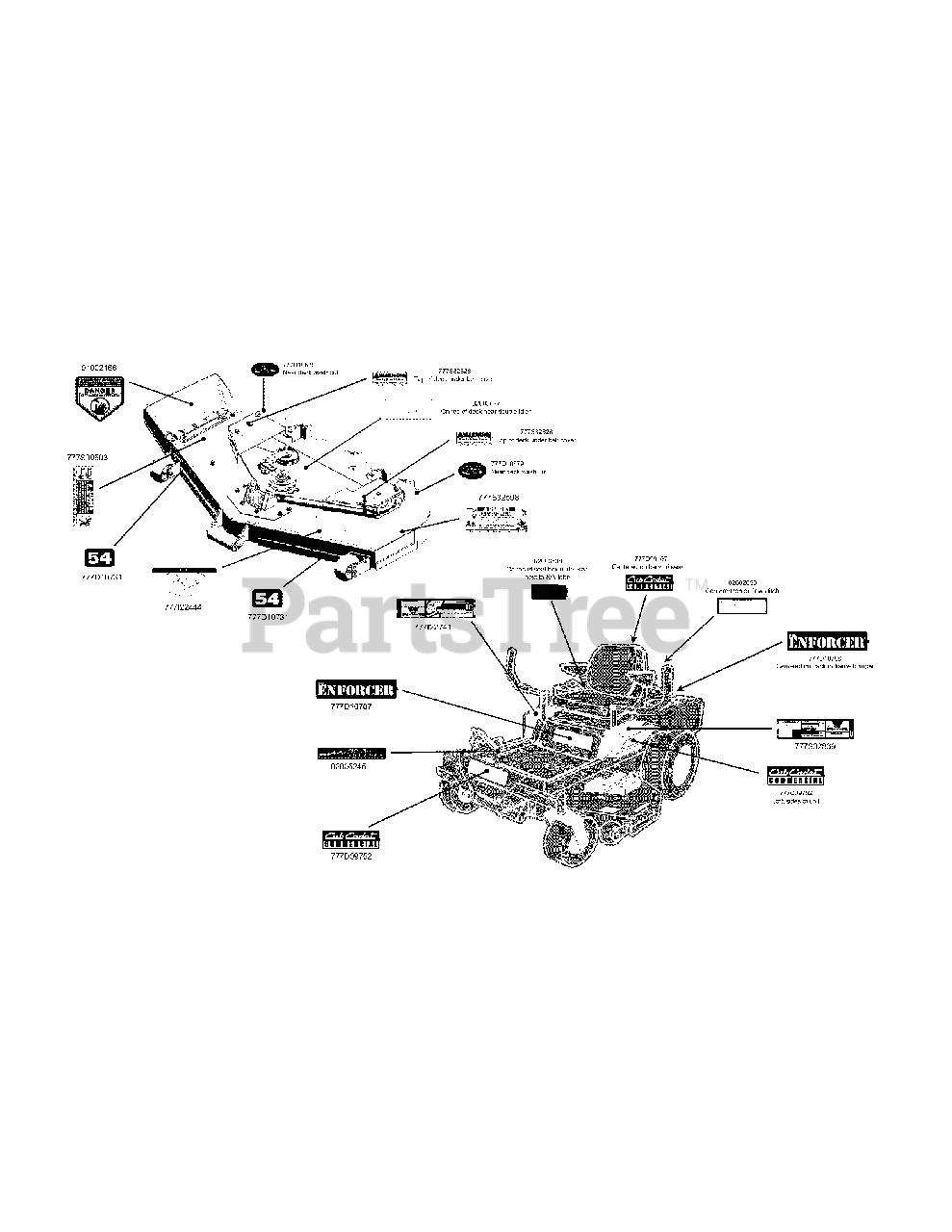 Cub cadet zero turn 54 inch deck belt cheap